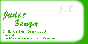 judit benza business card